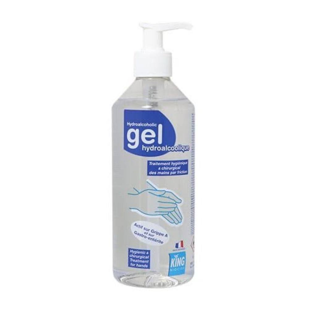 Gel Hydro-Alcoolique Désinfectant Mains Sans Rinçage - 500 ml