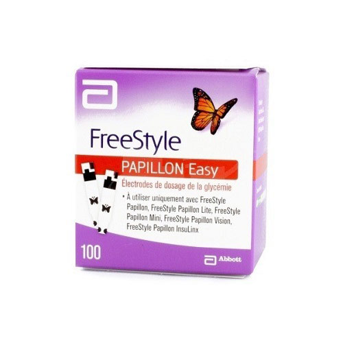 Electrodes Glycémie Freestyle Papillon Easy ABBOTT