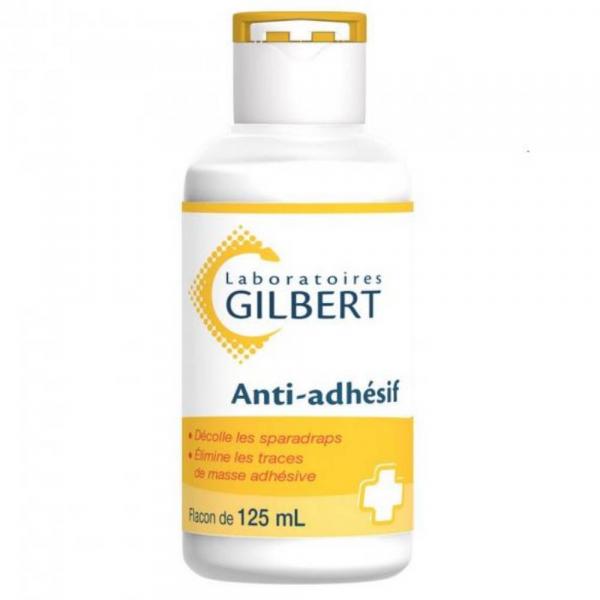 L'Anti-adhésif en flacon LABORATOIRES GILBERT est un anti-adhésif universel, il permet d'enlever les résidus des pansements, d'enlever un sparadraps facilement et surtout sans douleur.