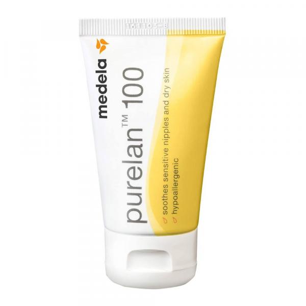 Purelan 100 Lanoline 37g est une Crème ultra-pure, composée à 100 pour cent de lanoline (graisse de laine), elle ne contient ni additif ni conservateur artificiel. Il est donc inutile de l'ôter avant l'allaitement.
