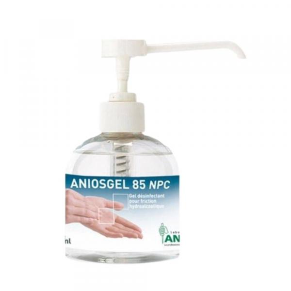 L'aniosgel 85 NPC désinfectant et antiseptique pour les mains.