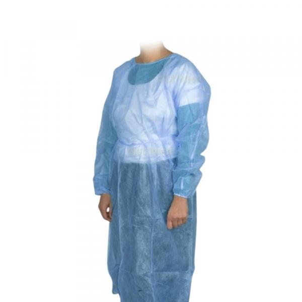 La Blouse de protection visiteur de la marque ABENA, est une blouse à usage unique, non stérile.