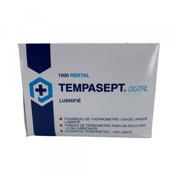 L'Etui couvre-sonde Tempasept permet une hygiène parfaite de la mesure rectale, existe en modèle lubrifié ou non.