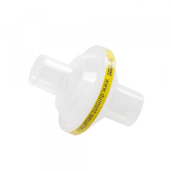 Le Filtre anti-bactérien et antiviral pour insufflateur DUMONT SECURITE, est un filtre bi-directionnel à usage unique stérile pour insufflateurs et respirateurs.