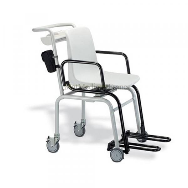 Le Fauteuil de pesée sans fil électronique classe III 959 SECA est un fauteuil de pesée principalement destiné aux établissements hospitaliers, il permet de faciliter le transfert des patients qui sont difficilement mobile.