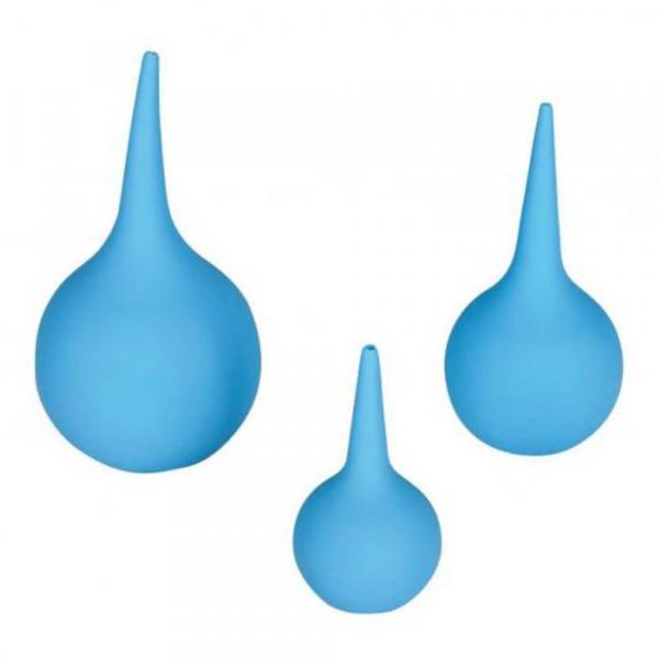 La Poire effilée à lavement COMED est un Poire à lavement en polyéthylène bleu utilisé pour les oreilles ou le nez