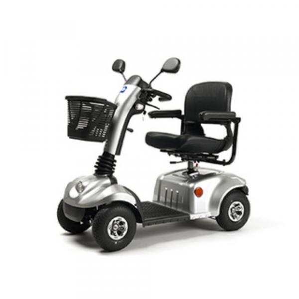 Scooter électrique compact extérieur et intérieur pour sénior pour une meilleur autonomie.