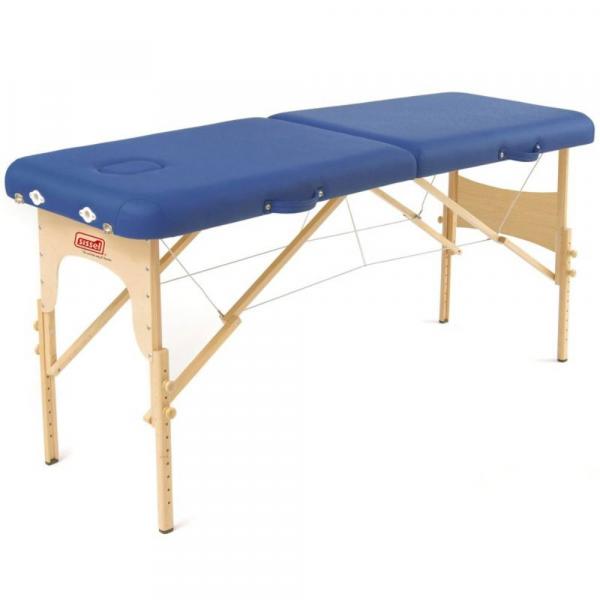 La Table de massage pliante Basic SISSEL, est une table de massage pliante en bois très résistante et lègere facilement transportable lors de vos déplacement à domicile. Un très bon rapport qualité prix