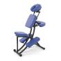 Chaise de massage Portal Pro OAKWORKS Couleur au choix : Chaise OAKWORKS, bleue, châssis noir