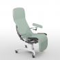 Fauteuil de prélèvement DENEO PROMOTAL Modèle fauteuil de prélèvement : Deneo hauteur fixe base roues rotation concept Sit'n Go - 80010-